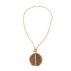 Secondhand Vintage Italian 18K Gold Gettone Telefonico 7603 Necklace