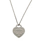 Secondhand Tiffany & Co. Full Heart Pendant Necklace - '10s