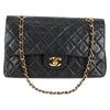 Chanel Vintage Classic Double Flap Bag Quilted Lambskin