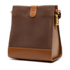 LOEWE Leather Velasquez Twist Shoulder Bag Secondhand