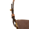 LOEWE Leather Velasquez Twist Shoulder Bag Secondhand
