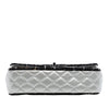 Chanel Medium Classic Quilted Tweed and Metallic Lambskin Double Flap Secondhand
