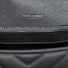 Saint Laurent Large Chevron Sheepskin Monogram College Satchel Secondhand