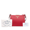 Prada Saffiano and City Calf Light Frame Crossbody Secondhand