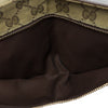 Gucci GG Canvas Web Double Pocket Belt Bag Secondhand