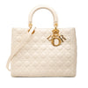 Dior Large Lambskin Cannage Lady Dior Secondhand