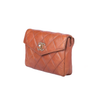 Secondhand Chanel CC Logo Lambskin Waist Bum Bag Camel - '90s