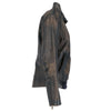 Marc Jacobs Shaded Blue Leather Jacket - 2020s Second hand