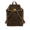 Celine Macadam Coated Canvas Drawstring Backpack Secondhand