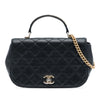 Chanel Small Quilted Caviar Carry Around Flap Secondhand