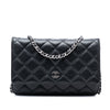 Chanel CC Quilted Caviar Wallet on Chain Secondhand