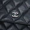 Chanel CC Quilted Caviar Wallet on Chain Secondhand