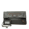 Balenciaga Lambskin Motocross Giant 12 Envelope Clutch Secondhand
