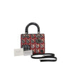 Dior Medium Patent Sequin Embroidered Lady Dior Secondhand