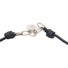 Louis Vuitton Unicef Sterling Silver and Cord Lockit Bracelet Secondhand