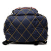 Prada Tessuto Impunturato Double Buckle Backpack Secondhand