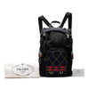 Prada Tessuto Impunturato Double Buckle Backpack Secondhand