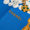 Chanel Pearls and Gripoix Printed Silk Scarf 90 Secondhand