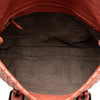 Bottega Veneta Leather Intrecciato Flap Satchel Secondhand