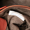 Bottega Veneta Leather Intrecciato Flap Satchel Secondhand