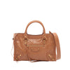 Balenciaga Small Lambskin Motocross Classic City Satchel Secondhand