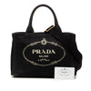 Prada Small Canvas Canapa Logo Satchel Secondhand