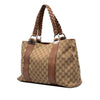 Gucci Medium GG Canvas Bamboo Libeccio Tote Secondhand