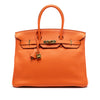 Hermès Clemence Birkin Retourne 35 Secondhand