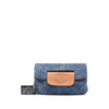 Chanel CC Quilted Denim Foldover Clutch Secondhand