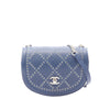 Chanel Mini Calfskin Coco Eyelets Round Flap Secondhand