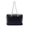 Chanel Paris Venice Quilted Lambskin Lido Shoulder Bag Secondhand