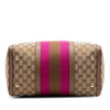 Gucci Medium GG Canvas Web Joy Boston Bag Secondhand