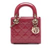 Dior Mini Patent Cannage Lady Dior Secondhand