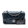 Chanel Mini Rectangular Classic Patent Single Flap Secondhand