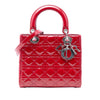 Dior Medium Patent Cannage Lady Dior Secondhand