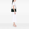 Prada Canvas Canapa Righe Striped Satchel Secondhand