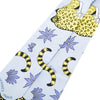 Hermès Les Leopards Silk Twilly Scarf Secondhand