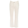 Loro Piana White Cotton Trousers - 2010s - Second hand