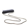 Chanel CC Quilted Caviar Sunglasses Case with Chain Secondhand
