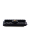 Chanel CC Quilted Caviar Sunglasses Case with Chain Secondhand