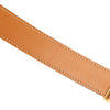 Hermès Leather Constance H Reversible Belt Secondhand