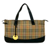 Burberry Haymarket Check Canvas Tote Secondhand