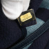 Chanel Large Canvas Logo Deauville Shopping Tote Secondhand