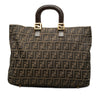 Fendi Large Zucca Canvas Twins Tote Secondhand
