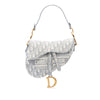 Dior Oblique Embroidered Canvas Saddle Bag Secondhand