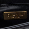 Chanel Mini Square Calfskin Coco Embossed Flap Secondhand