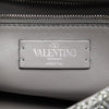 Valentino Large Metallic Knit Roman Stud Satchel Secondhand