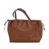 Celine Small Calfskin Cuir Triomphe Cabas Drawstring Satchel Secondhand