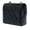 Chanel Mini Square Quilted Patent Single Flap Secondhand