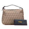 Fendi Zucchino Canvas Handbag Secondhand